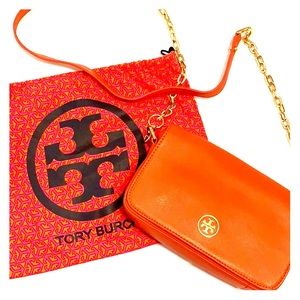 Authentic Tory Butch cross body/clutch bag